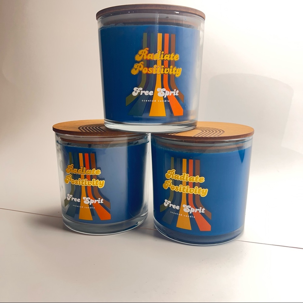 Radiate positiuity scented candle